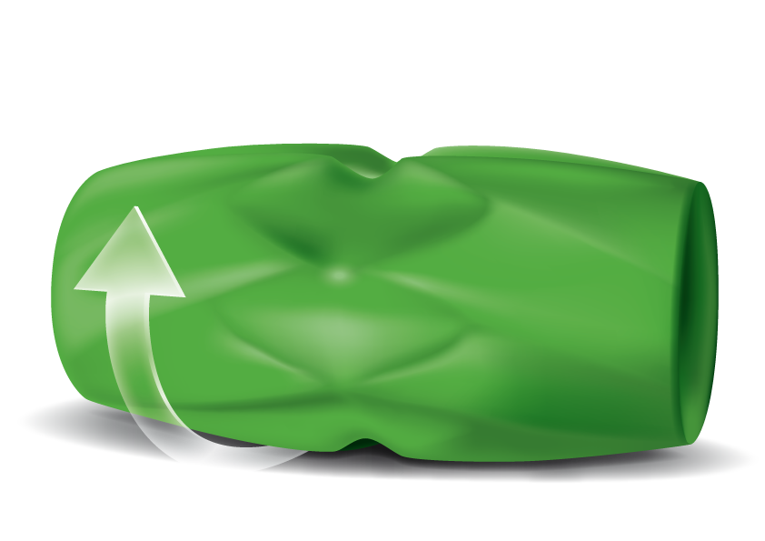 Covemo Wirbelsäulenmobilisator HEALTHFIT, ø 12x24 cm